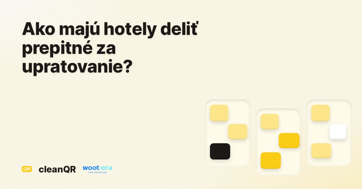 Ako majú hotely deliť prepitné za upratovanie?